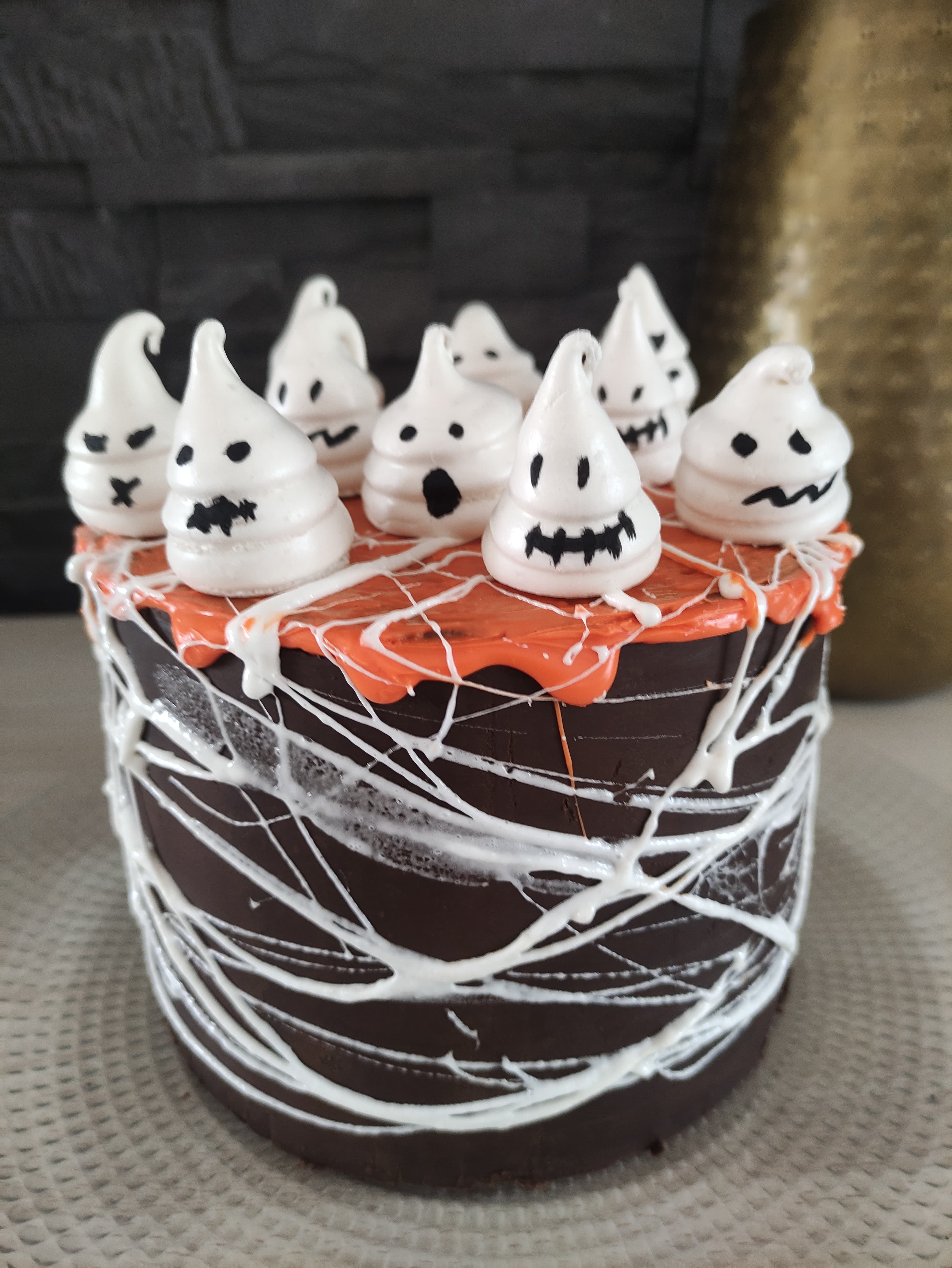 Layer cake Halloween Layer cake Halloween personnalisé citrouille, anniversaire thématique Montauban